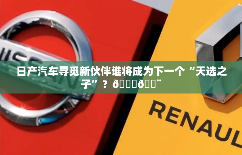 日产汽车寻觅新伙伴谁将成为下一个“天选之子”？🚗💨