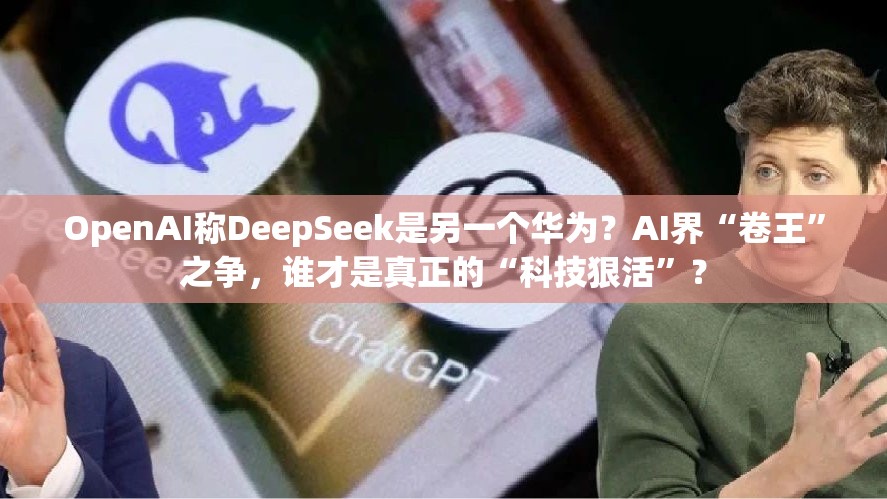 OpenAI称DeepSeek是另一个华为