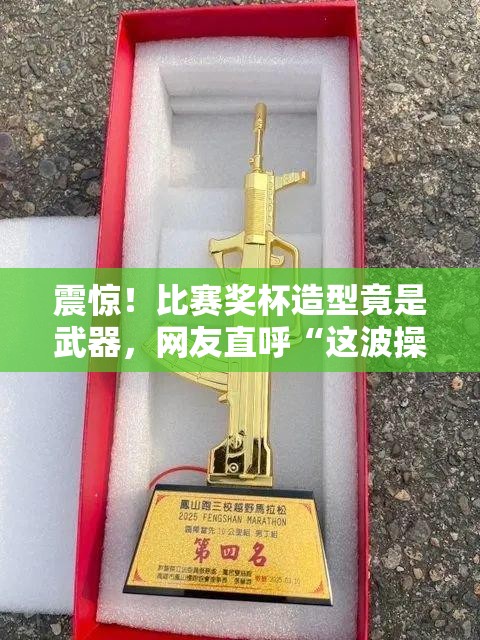 震惊！比赛奖杯造型竟是武器，网友直呼“这波操作太秀了”